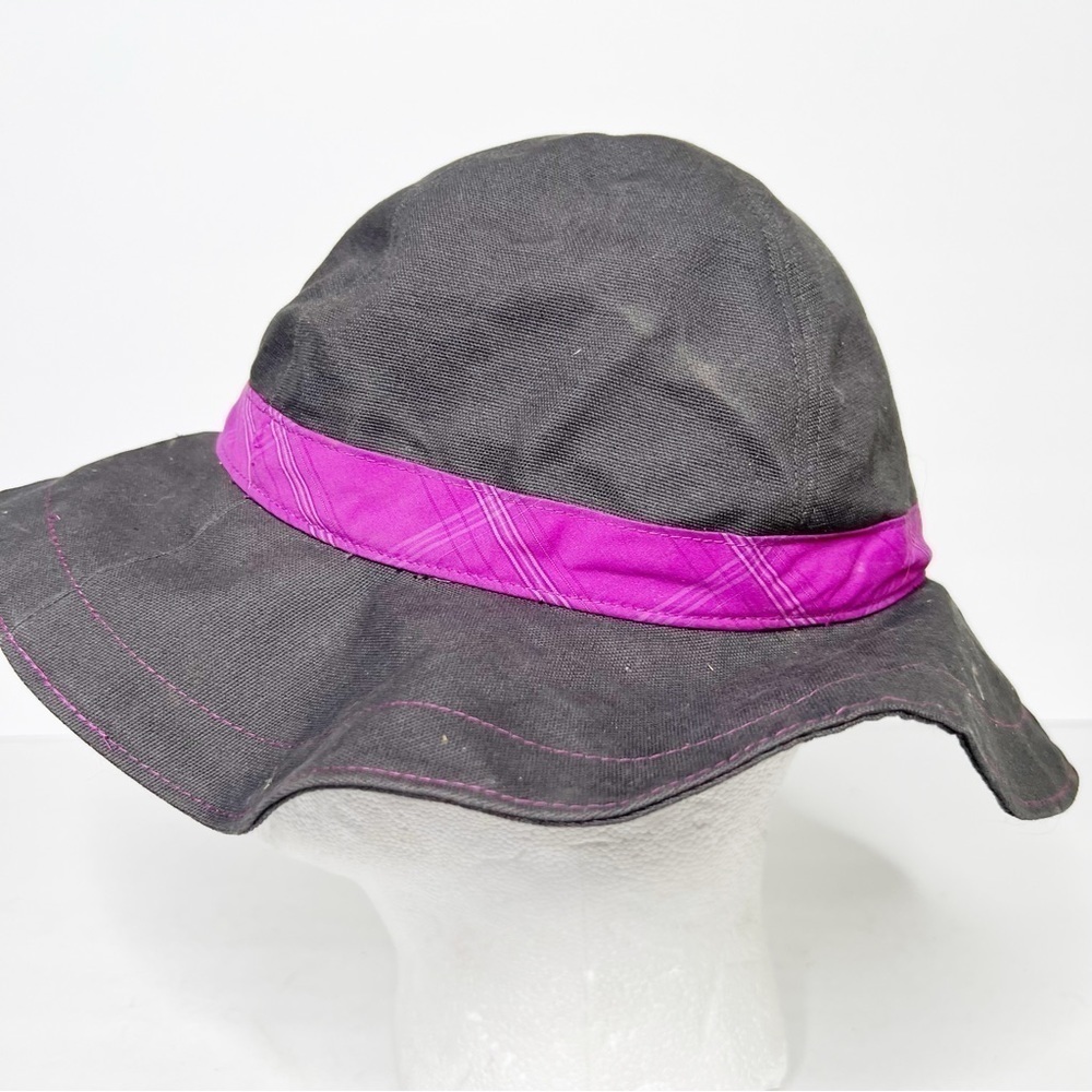 Mountain Hardwear Grey Purple Hat Exploring Brimmed Bucket Hat - Picture 4 of 4